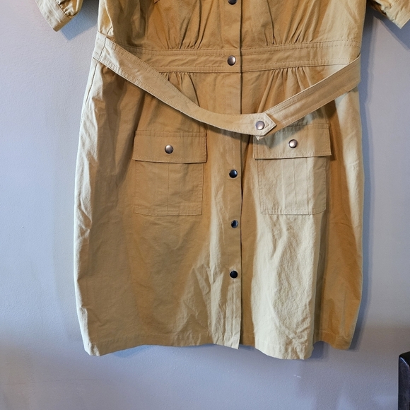 Anthropologie DRA Los Angeles Nikola Utility Feminine Mini Casual Dress Size XL - Picture 9 of 15